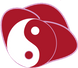 Yin Yang in Rose Logo